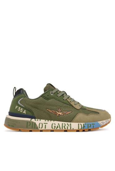Aeronautica Militare Сникърси 252SC0276UCT04249 Зелен - Mera.bg