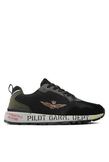 Aeronautica Militare Сникърси 222SC214CT3059 Черен - Mera.bg