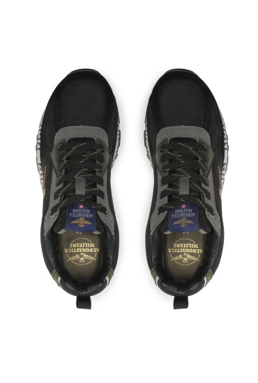 Aeronautica Militare Сникърси 222SC214CT3059 Черен - Mera.bg