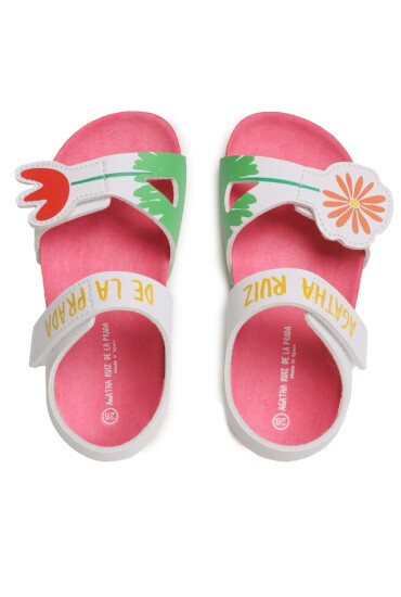 Agatha Ruiz de la Prada Сандали 232960 D Бял - Mera.bg