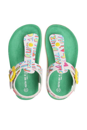 Agatha Ruiz de la Prada Сандали 232967 M White - Mera.bg