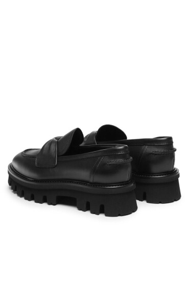 AGL лоуфъри с дебела подметка Natalia Moc D721069PTWALDI0000 Черен - Mera.bg