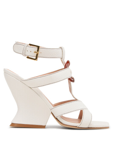 Alberta Ferretti Сандали 23151A6306 8003 Бял - Mera.bg