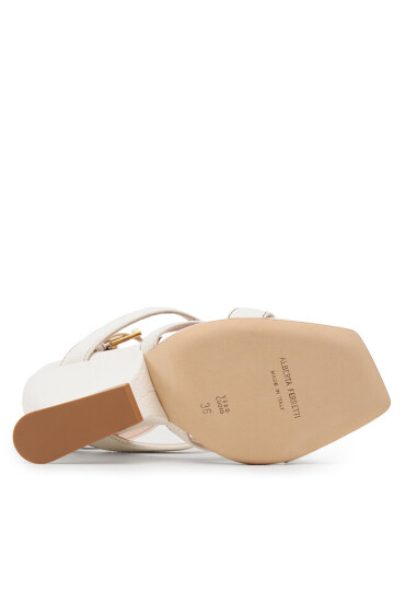 Alberta Ferretti Сандали 23151A6306 8003 Бял - Mera.bg