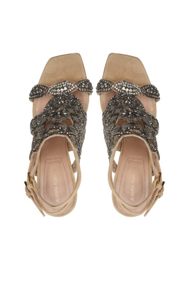 Alberta Ferretti Сандали 23151A6311 8021 Сив - Mera.bg