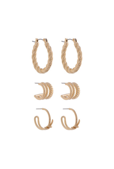 Aldo Комплект чифта обеци Twistt 14088278 Златист - Mera.bg
