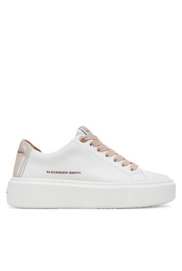 Alexander Smith Сникърси London High ALBBLHW 8402 Бял - Mera.bg