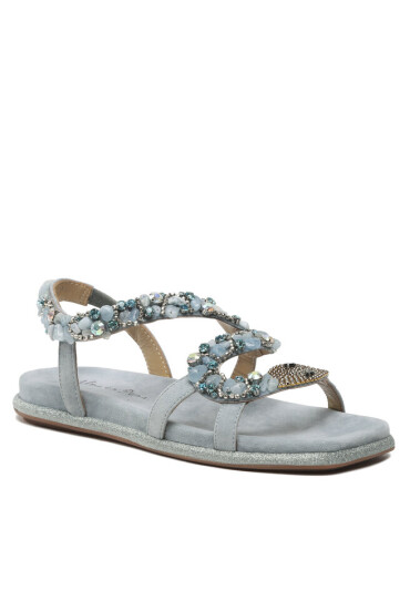 Alma En Pena Сандали V23389 Suede Sky - Mera.bg