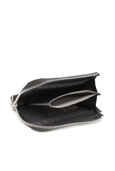 Alpha Industries Голям мъжки портфейл Label Wallet 108957 Black 03 - Mera.bg