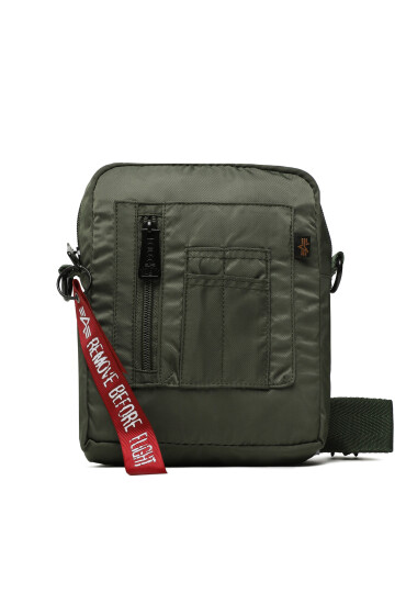 Alpha Industries Мъжка чантичка Crew Carry Bag 196924 Зелен - Mera.bg