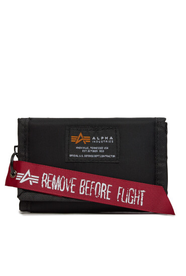 Alpha Industries Мъжки портфейл Crew Wallet II 146940 03 Черен - Mera.bg