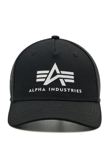 Alpha Industries Шапка с козирка Basic Trucker Cap 186902 Черен - Mera.bg