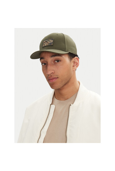 Alpha Industries Шапка с козирка Crew Camo 156903 Зелен - Mera.bg
