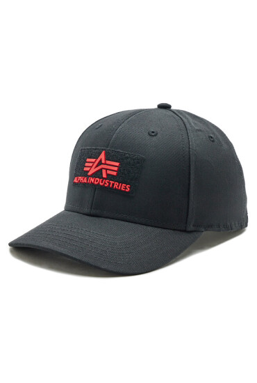 Alpha Industries Шапка с козирка VLC 178905 Black/Red 94 - Mera.bg