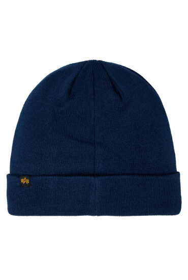 Alpha Industries Шапка VLC Beanie 118943 Тъмносин - Mera.bg