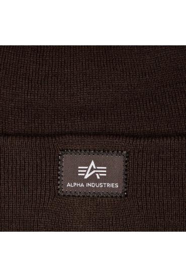 Alpha Industries Шапка X-Fit Beanie 168905 Кафяв - Mera.bg