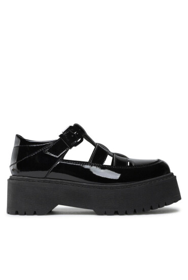 Altercore Обувки Silvia Vegan Black Patent - Mera.bg