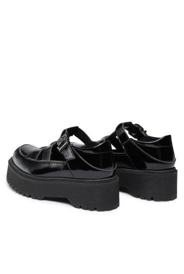 Altercore Обувки Silvia Vegan Black Patent - Mera.bg