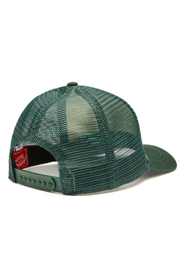 American Needle Шапка с козирка Sinclair - Dinosaur Motor Lodge SMU730A-DINOM Dark Green/Ivory - Mera.bg