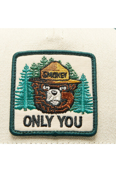 American Needle Шапка с козирка Valin - Smokey the Bear SMU679A-SBEAR Зелен - Mera.bg
