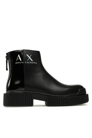 Armani Exchange Боти XDM009 XV742 K001 Black/Black - Mera.bg
