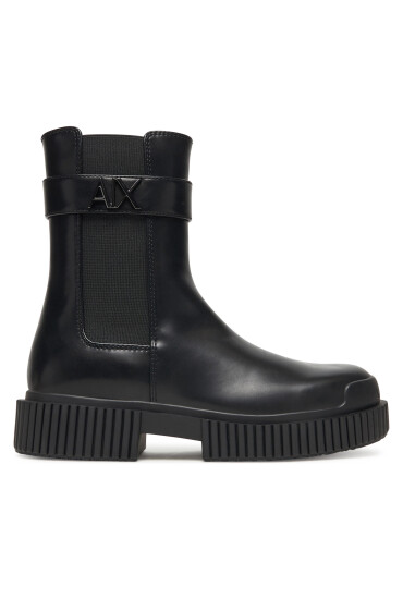 Armani Exchange Боти XW001634 AF17474 UC001 Черен - Mera.bg