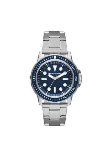 Armani Exchange Часовник Leonardo AX1861 Silver/Navy - Mera.bg