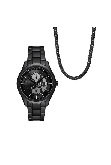 Armani Exchange Часовник AX7160SET Черен - Mera.bg