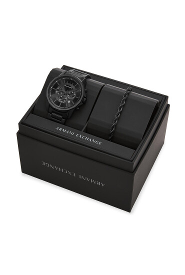 Armani Exchange Часовник AX7163SET Черен - Mera.bg