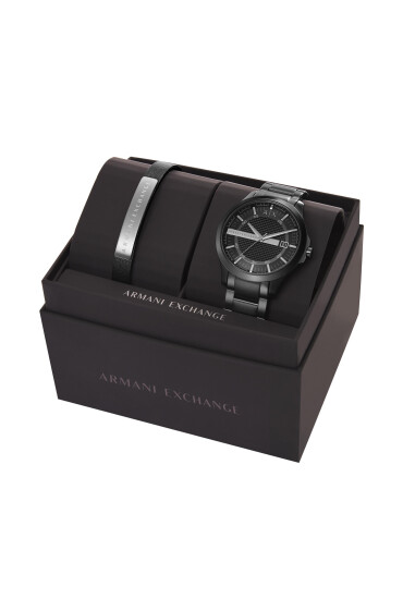 Armani Exchange Часовник Hampton AX7101 Черен - Mera.bg