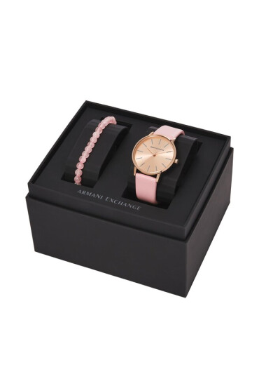 Armani Exchange Часовник Lady Banks AX7150SET Rose Gold/Pink - Mera.bg