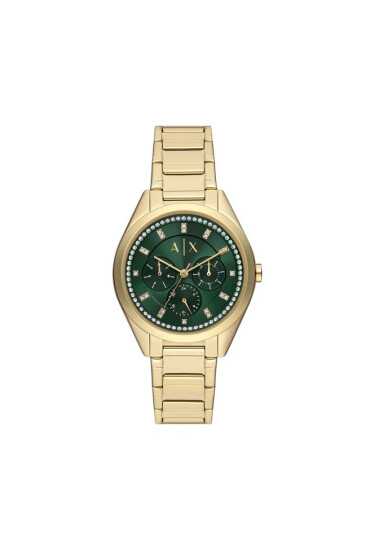Armani Exchange Часовник Lady Giacomo AX5661 Green/Gold - Mera.bg