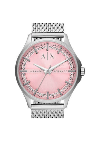 Armani Exchange Часовник Lady Hampton AX5273 Rose/Silver - Mera.bg