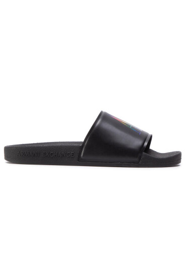 Armani Exchange Чехли XDP011 XV266 N223 Black/Rainbow Logo - Mera.bg
