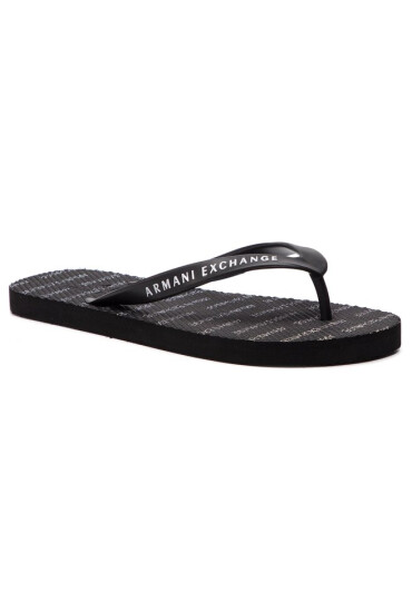 Armani Exchange Джапанки XUQ001 XV150 00002 Black - Mera.bg