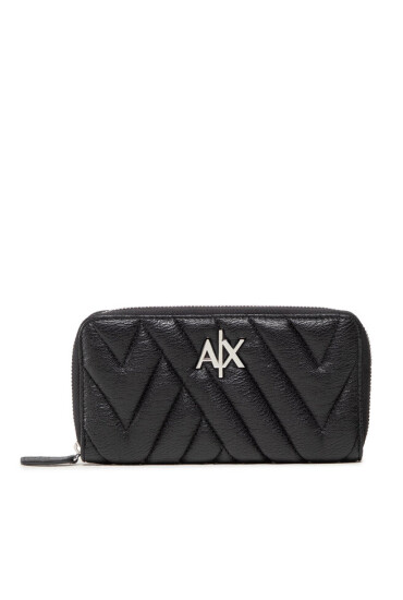 Armani Exchange Голям дамски портфейл 948068 2F745 00020 Black - Mera.bg