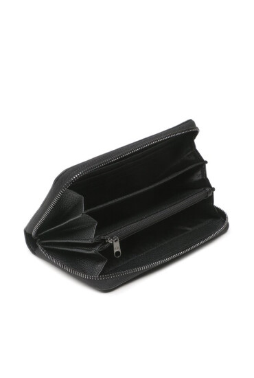 Armani Exchange Голям дамски портфейл 948068 3R713 00020 Черен - Mera.bg