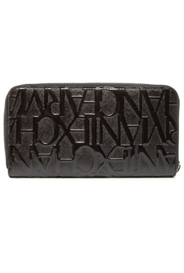 Armani Exchange Голям дамски портфейл 948451 CC794 00020 Черен - Mera.bg