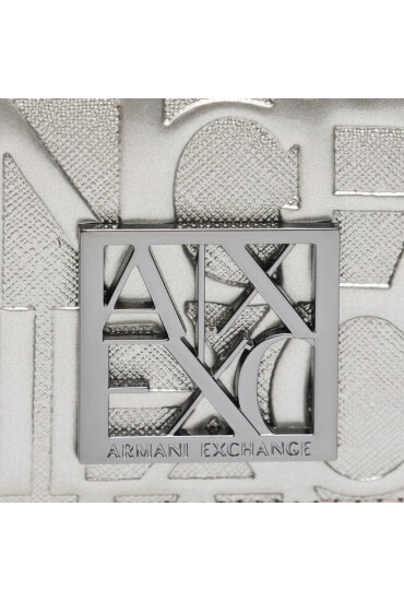 Armani Exchange Голям дамски портфейл 948481 CC794 14643 Gunmetal - Mera.bg