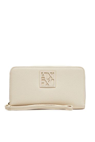 Armani Exchange Голям дамски портфейл XW000361 AF11902 U1074 Бял - Mera.bg