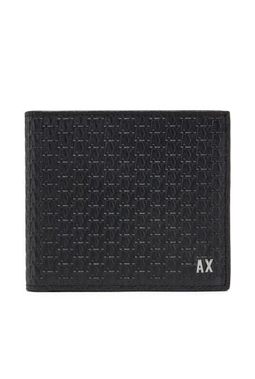 Armani Exchange Голям мъжки портфейл 958097 4R847 00020 Черен - Mera.bg