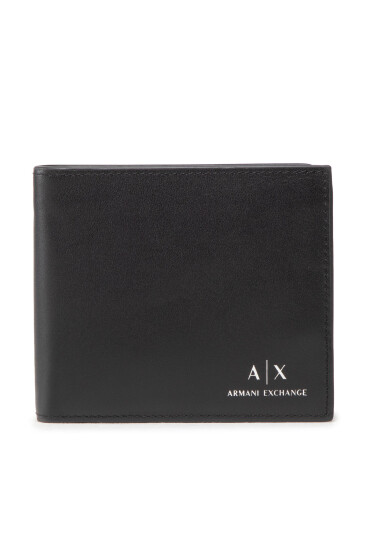 Armani Exchange Голям мъжки портфейл 958098 CC845 00020 Черен - Mera.bg