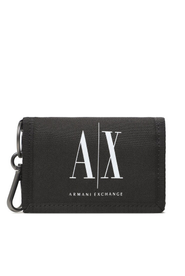Armani Exchange Голям мъжки портфейл 958468 CC124 00020 Черен - Mera.bg