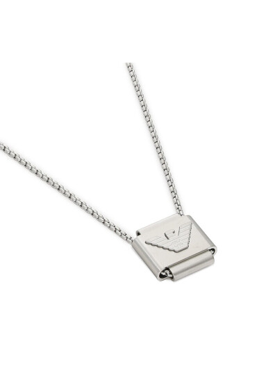 Armani Exchange Колие EGS2915040 Сребрист - Mera.bg