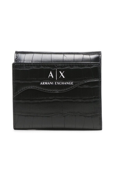Armani Exchange Малък дамски портфейл 948530 3F784 00020 Nero - Mera.bg