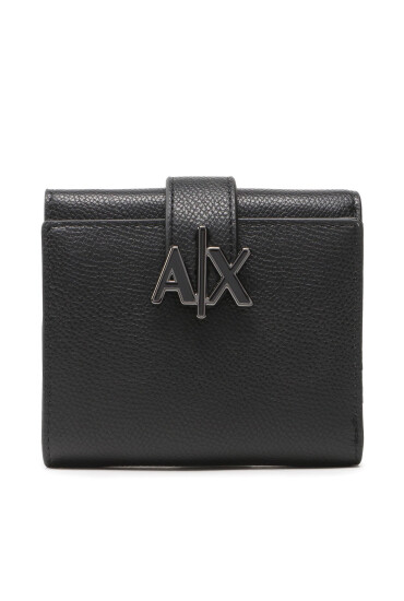Armani Exchange Малък дамски портфейл 948530 CC788 00020 Black - Mera.bg