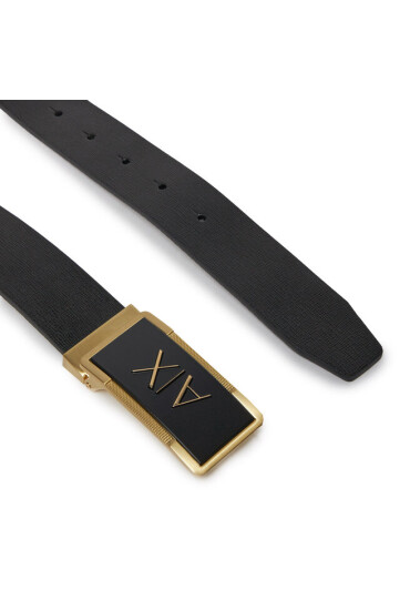 Armani Exchange Мъжки колан 951250 CC890 71820 Black/Blu Navy-G. - Mera.bg