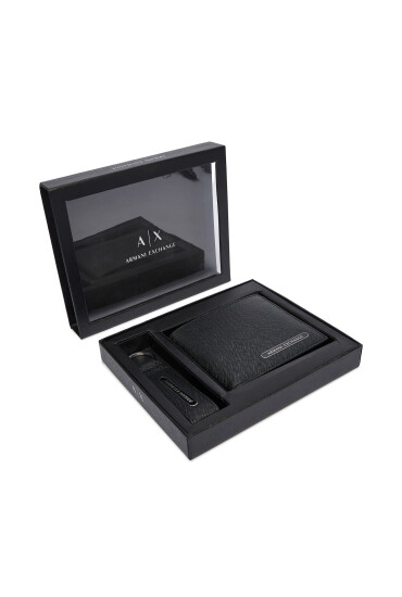 Armani Exchange Подаръчен комплект XM001275 AF12702 UC001 Черен - Mera.bg