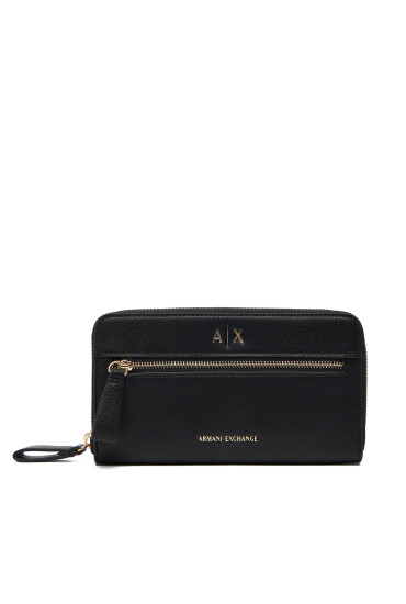 Armani Exchange Портфейл XW002124 AF17117 UC001 Черен - Mera.bg