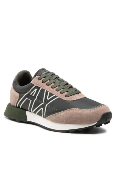 Armani Exchange Сникърси XUX157 XV588 S079 Green/Beige/Black - Mera.bg